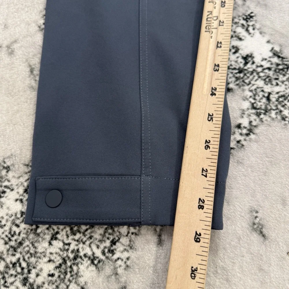 Athleta Endless High Rise Utility Cargo Pants Womens Size 8 Gray Pull On - Picture 5 of 15
